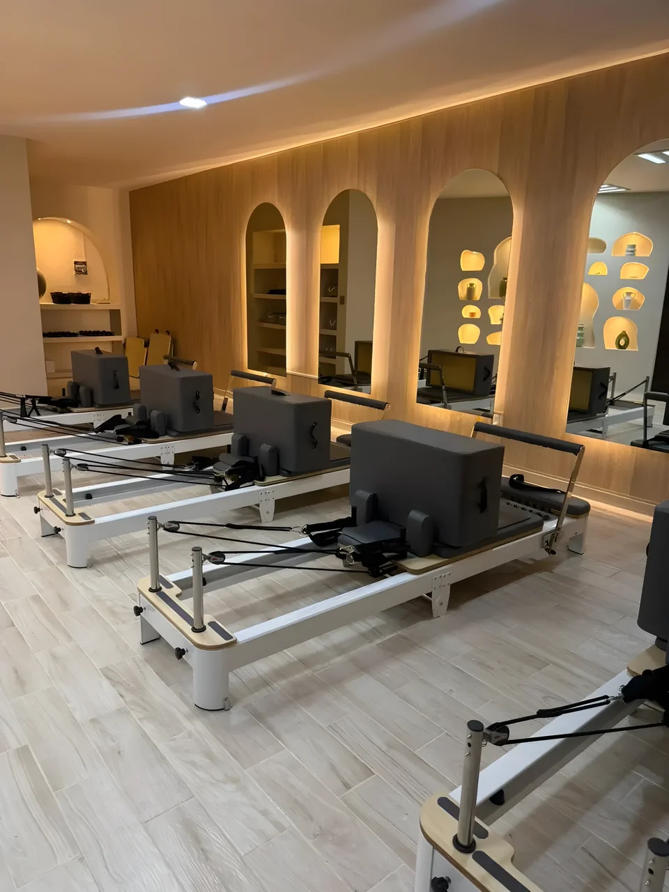 Arcos del estudio LÜMA Pilates